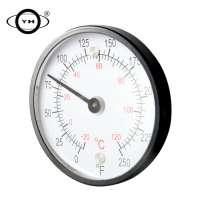 Bimetal  Dual magnet surface thermometer