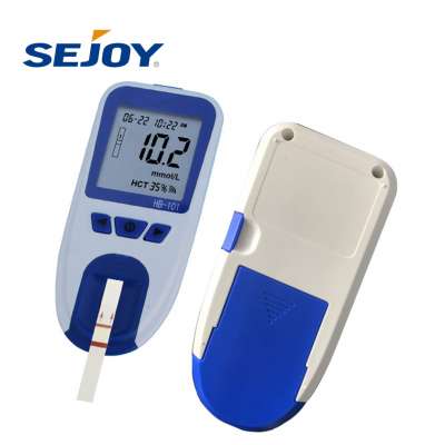 Lancing Devices Large LCD Hemoglobin Test Equipment Meter