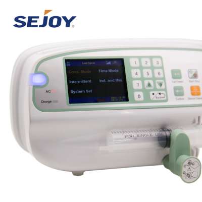 Portable Disposable Medical Single Syringe Infusion Pump