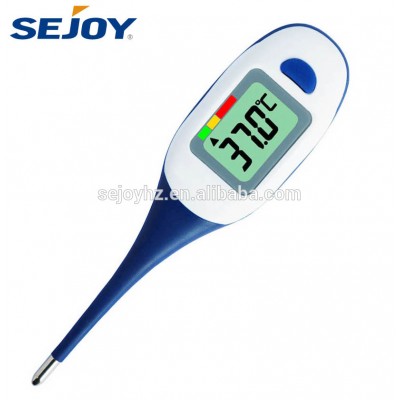 Predictive Backlight Fast React Clinical Electric Rectal Digital Thermometer