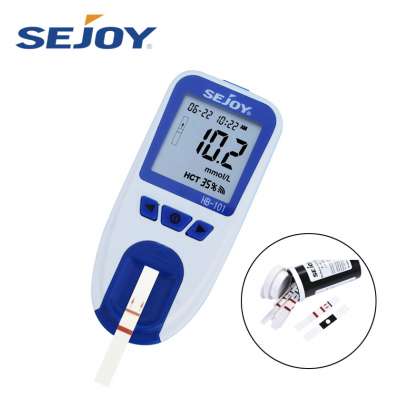 POCT Scale Switchable Hemoglobin Test Meter Analyzers Handle Hemoglobin Analyzer