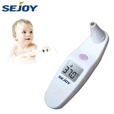 Digital backlight dual uses infrared thermometer